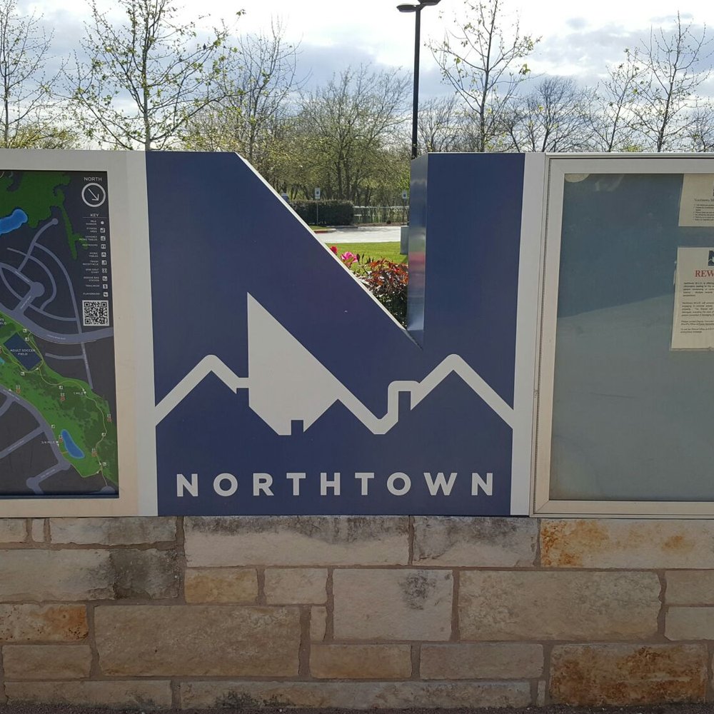 Northtown Park and Disc Golf Course - Map of the walking trails near the pavilion. - Disc Golf Near Me - Pflugerville, Texas Northtown Park and Disc Golf Course - Map of the walking trails near the pavilion. - Disc Golf Near Me - Pflugerville, Texas