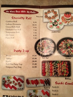 Menu photo 8 Edohana Sushi Irving, TX
