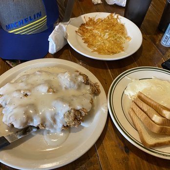 Junction Cafe - Large Country Fried Steak - Cafes Near Me - Bertram, Texas