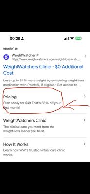 WW (Weight Watchers) by null