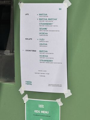 Menu photo 2 Matcha Matcha San Jose, CA