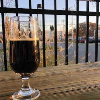 Rebel Hill Brewing - a glass of beer on a wooden table - Brewpubs Near Me - Phoenixville, Pennsylvania Rebel Hill Brewing - a glass of beer on a wooden table - Brewpubs Near Me - Phoenixville, Pennsylvania