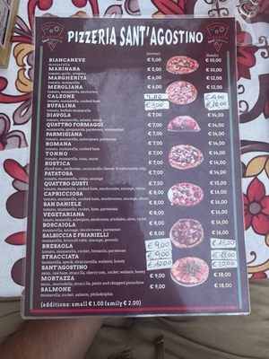 Menu photo 1 Pizzeria Sant’Agostino Palermo, PA