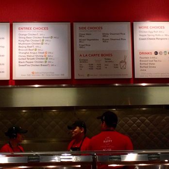 Panda Express - Menu - Chinese Near Me - Del Rio, Texas