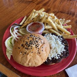 Veggie burger (black bean) Veggie burger (black bean)