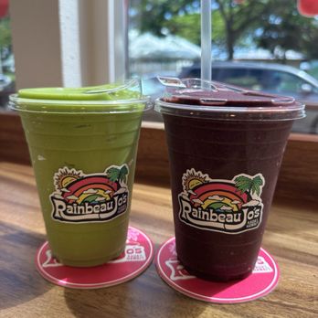 Rainbeau Jo's - NAPALI NECTAR - 16oz & KAUA'I SUNRISE - 16oz - Coffee & Tea Near Me - Lihue, Hawaii