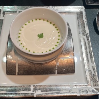 L'Atelier de Joël Robuchon - Some kind of mousse with Pearl inside - French Near Me - Paris, 75