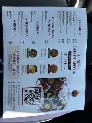 Menu photo 1 Tandoori Corner Oceanside, CA