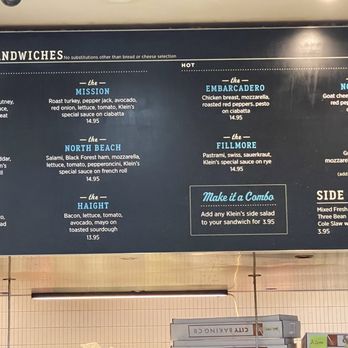 Klein's Deli - Delis Near Me - San Francisco, California