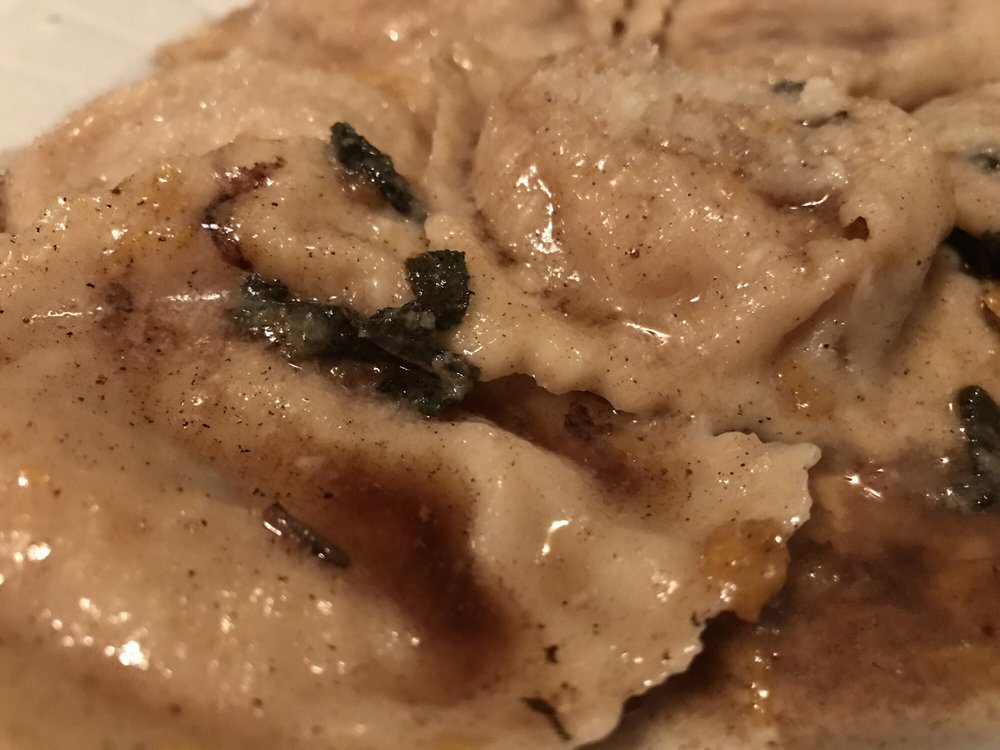 Order RAVIOLI DI ZUCCA food online from La Locanda store, San Luis Obispo on bringmethat.com