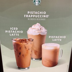 Barnes & Noble Booksellers - Pistachio flavored beverages now available
