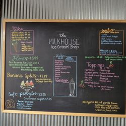 Crystal Springs Creamery - Menu 2025
