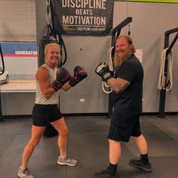 Cross Kicks Fitness - McHenry - My hubs and I