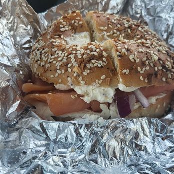 St Paul Bagelry - Lox Salmon bagel! - Bagels Near Me - Roseville, Minnesota St Paul Bagelry - Lox Salmon bagel! - Bagels Near Me - Roseville, Minnesota