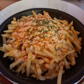Sizzling Lunch - Cheese French Fries - $4.50. Yum! - Japanese Near Me - San Jose, California Sizzling Lunch - Cheese French Fries - $4.50. Yum! - Japanese Near Me - San Jose, California