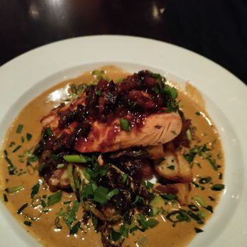 Doolittles Woodfire Grill - The salmon.  AMAZING! - American Near Me - Eagan, Minnesota