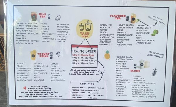 Menu photo 1 HA!TEA Bubble Tea House Kent, OH Menu photo 1 HA!TEA Bubble Tea House Kent, OH
