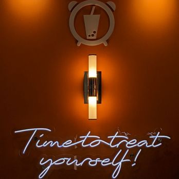 It's Boba Time - Duarte - a neon sign on a wall - Bubble Tea Near Me - Duarte, California It's Boba Time - Duarte - a neon sign on a wall - Bubble Tea Near Me - Duarte, California