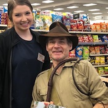 CVS Pharmacy - INDIANA JONES IMPERSONATOR MIKE GOLDBERG VISITS KELLER CVS - Drugstores Near Me - Keller, Texas