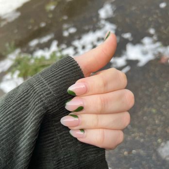Mademoiselle Nails - Acrylic set with simple design! - Day Spas Near Me - Beaverton, Oregon Mademoiselle Nails - Acrylic set with simple design! - Day Spas Near Me - Beaverton, Oregon
