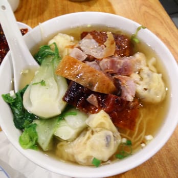 Hong Kong Eatery - Noodle soup with dumplings and roast duck. - Seafood Near Me - Boston, Massachusetts Hong Kong Eatery - Noodle soup with dumplings and roast duck. - Seafood Near Me - Boston, Massachusetts