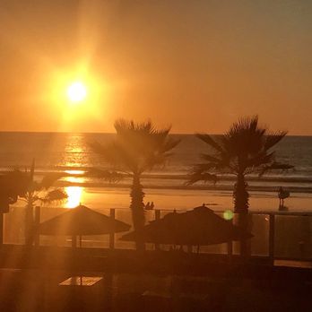 Surfer Beach Hotel - Sunset from our balcony - San Diego, CA