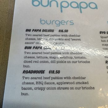 Bun Papa - Menu - Hot Dogs Near Me - Alexandria, Virginia Bun Papa - Menu - Hot Dogs Near Me - Alexandria, Virginia