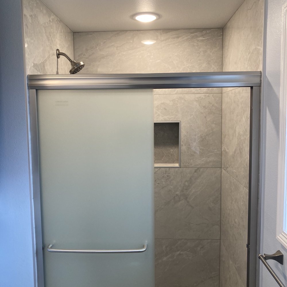 JDI Construction - Our new shower. (Our 20-year old daughter has laid claim to it. Can someone say "Princess"?) - General Contractors Near Me - Vancouver, Washington JDI Construction - Our new shower. (Our 20-year old daughter has laid claim to it. Can someone say "Princess"?) - General Contractors Near Me - Vancouver, Washington