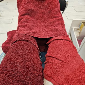 Vogue Nail Lounge - Deluxe pedicure with parifin wax and hot towels. - Nail Salons Near Me - Oakton, Virginia Vogue Nail Lounge - Deluxe pedicure with parifin wax and hot towels. - Nail Salons Near Me - Oakton, Virginia
