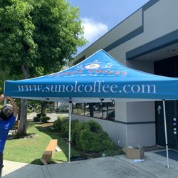 Minuteman Press - Sunol Coffee canopy!