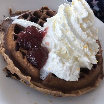 Café Modern - Homestead Gristmill Belgian Waffle - Breakfast & Brunch Near Me - Fort Worth, Texas