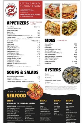 Menu photo 2 Claws Garden Grove, CA