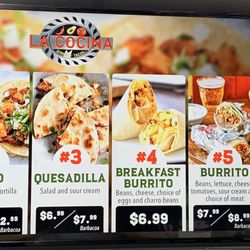 Waller Travel Plaza - La Cocina Menu