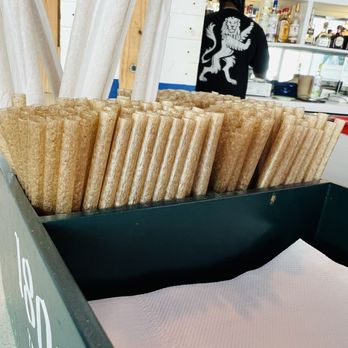 Burrito Social - Love the compostable strews - Mexican Near Me - San Juan, Puerto Rico Burrito Social - Love the compostable strews - Mexican Near Me - San Juan, Puerto Rico