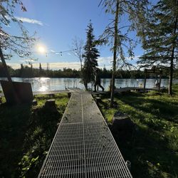 Rod & Real Fishing Charters - View out towards dock