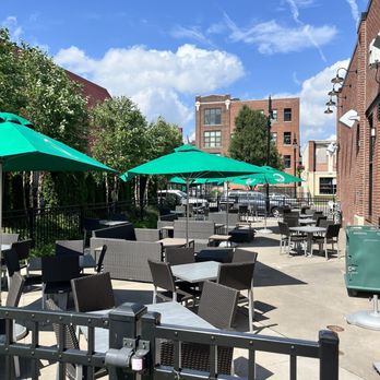 Wahlburgers - Outside seating - Burgers Near Me - Springfield, Massachusetts Wahlburgers - Outside seating - Burgers Near Me - Springfield, Massachusetts