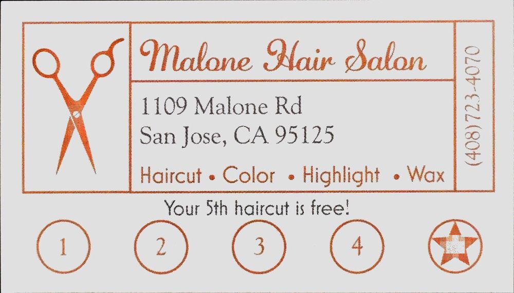 Malone Hair Salon Logo