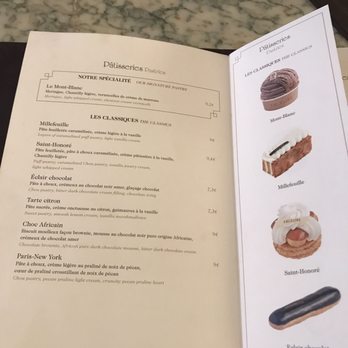 Angelina - Menu 03/2017 - Breakfast & Brunch Near Me - Paris, 75