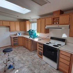 ServiceMaster 1st Choice - Aberdeen - Water damage kitchen during repairs 3/2019