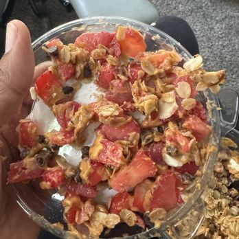 Rooted - Old strawberries - Juice Bars & Smoothies Near Me - Tulare, California