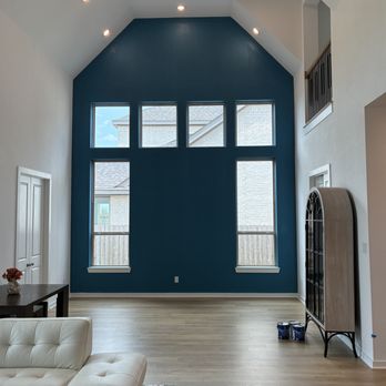Katy Paint Pro - Sometimes one wall is all it takes to completely change a space. - Painters Near Me Katy Paint Pro - Sometimes one wall is all it takes to completely change a space. - Painters Near Me