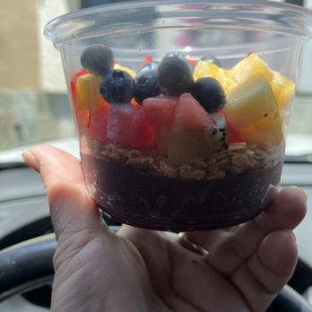 Flavor Theory - Açaí bowl with minimal fruit and toppings. - Acai Bowls Near Me - Riverside, California