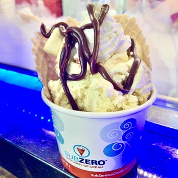 Sub Zero Nitrogen Ice Cream - Banana Cream Pie - Ice Cream & Frozen Yogurt Near Me - Provo, Utah