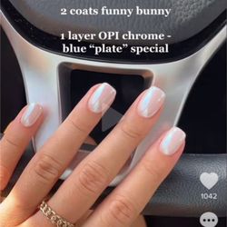Hilton Nails and Spa - What I requested