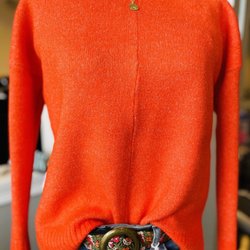 Pretty Is Pink - Six Fifty orange sweater