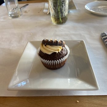 JBJ Soul Kitchen - Chocolate/caramel cupcake. OMG!!! - New American Near Me - Red Bank, New Jersey JBJ Soul Kitchen - Chocolate/caramel cupcake. OMG!!! - New American Near Me - Red Bank, New Jersey