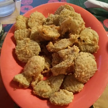 Mama's Kitchen - Fried pickle chips. - American Near Me - Somerville, Texas
