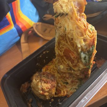 Italian Disco - $16 dollars for a slab of spaghetti and a rock hard meatball....., - Pizza Near Me - Baltimore, Maryland