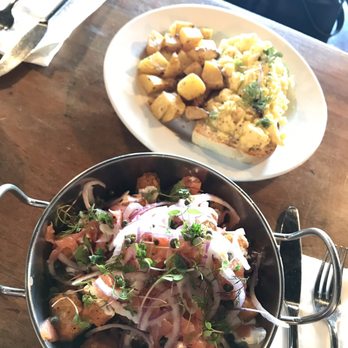 Fond - Soft scramble toast & Smoked salmon bowl - Asian Fusion Near Me - Lahaina, Hawaii