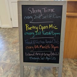 Stonington Public Library - An example of events in the Library.